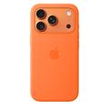 Чохол Silicone Case Full Protective (AA) для Apple iPhone 17 Pro (6.3) (Помаранчевий / Orange) 00081610 Чехол