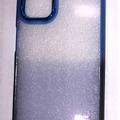 Чехол TPU+PC Fresh sip series для Samsung Galaxy A13 4G (Черный / Синий) 55588 Китай