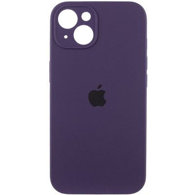 Чохол Silicone Case Full Camera Protective (AA) для Apple iPhone 13 (6.1) (Фіолетовий / Elderberry) 50657 50657* Чехол