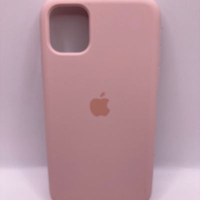 Чохол Silicone Case Full Protective (AA) для Apple iPhone 11 (6.1) (Рожевий / Pink Sand) 00033130 00033130 Чехол