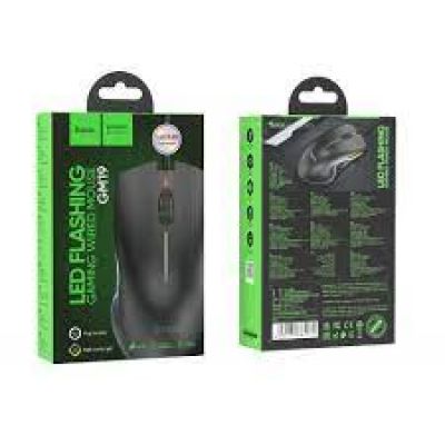 Миша  GM19 Enjoy gaming luminous wired (Black) 00062829 Hoco