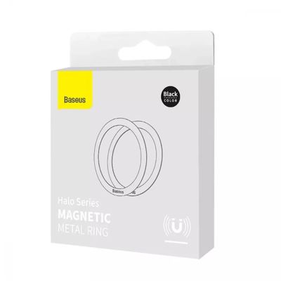Металеві кільця  Halo Series (2шт/уп) (black) 42858 Baseus