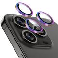 Захисне скло Metal Shine на камеру (в упак.) для Apple iPhone 14 (6.1) / 14 Plus (6.7) (Фіолетовий / Purple) 62932 Стекло