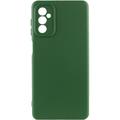 Чохол Silicone Cover Lakshmi Full Camera (A) для Samsung Galaxy A24 4G (Зелений / Dark green) 64715 Чехол
