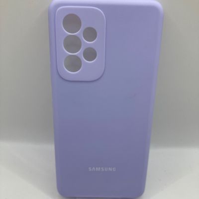 Чохол Silicone Cover Full Camera (AA) для Samsung Galaxy A53 5G (Бузковий/ Dasheen) 56980 Китай