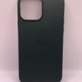 Шкіряний чохол Leather Case (AA Plus) with MagSafe для Apple iPhone 13 Pro Max (6.7) (Shirt Green) 57470