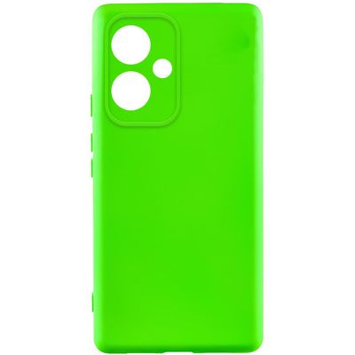 Чохол Silicone Cover Lakshmi Full Camera (AA) для Xiaomi Redmi 13 4G / Poco M6 4G (Зелений / Pistachio) 72622 Чехол
