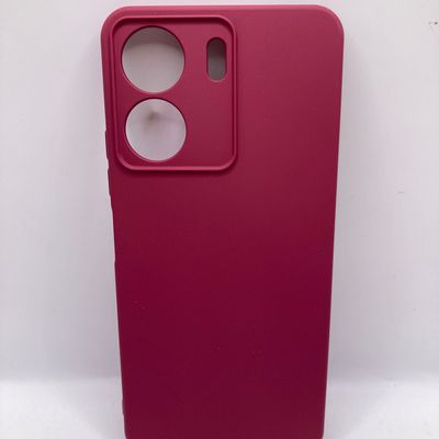 Чохол Silicone Cover Lakshmi Full Camera (A) для Xiaomi Redmi 13C / Poco C65 (Бордовий / Marsala) 67948 Чехол