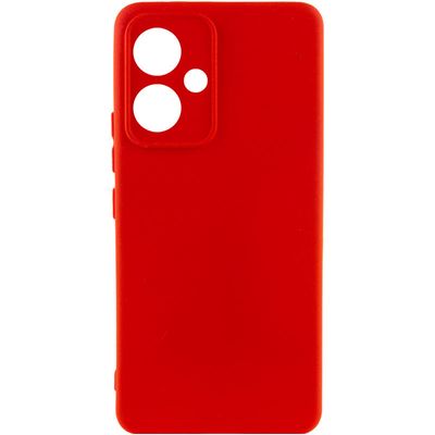 Чохол Silicone Cover Lakshmi Full Camera (AA) для Xiaomi Redmi 13 4G / Poco M6 4G (Червоний / Red) 00072622 Чехол