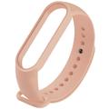 Силіконовий ремінець для Xiaomi Mi Band 5 / 6 (Рожевий / Pudra) 37249 Китай