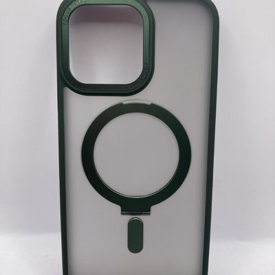Чохол WAVE Premium Attraction Case with Magnetic Ring iPhone 15 Pro Max (green) 54062 54062* Чехол