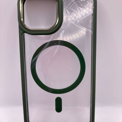 Чохол WAVE Ardor Case with Magnetic Ring iPhone 15 (green) 50838 Пластик Пластик 50838 Пластик 50838 Чехол