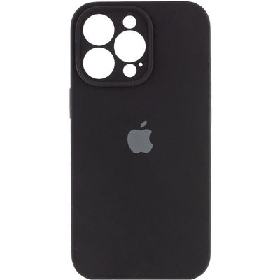 Чохол Silicone Case Full Camera Protective (AA) для Apple iPhone 13 Pro (6.1) (Чорний / Black) 00050656 Чехол
