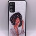 TPU+PC чехол Prisma Ladies для Samsung Galaxy S20 FE (Girl in a hat) 41999 Чехол