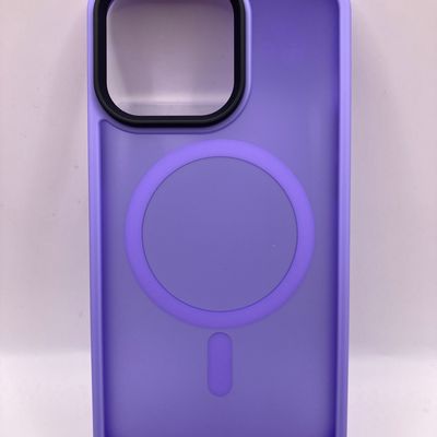 TPU+PC чохол Metal Buttons with MagSafe Colorful для Apple iPhone 13 Pro (6.1) (Бузковий) 64997 64997* 64997 Чехол