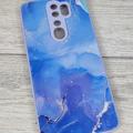 Чохол Marble Clouds Xiaomi Redmi Note 8 Pro blue 34612 blue 34612 Китай