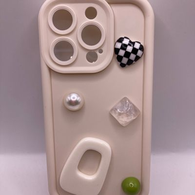 Чохол Pretty Things Case iPhone 15 Pro (white/design) 54861 54861* 54861 Чехол