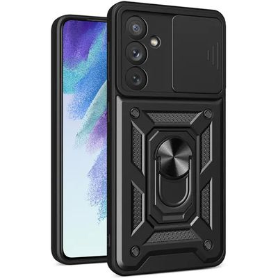 Ударостійкий чохол Camshield Serge Ring для Samsung Galaxy A14 4G/5G (Чорний) 63503 Чехол