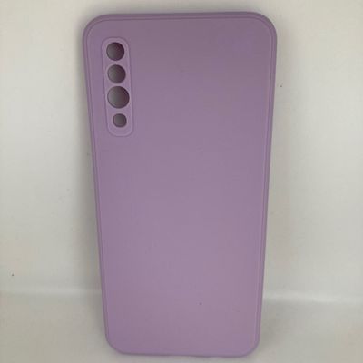 Силіконовий чохол Candy Full Camera для Samsung Galaxy A50 (A505F) / A50s / A30s (Бузковий / Dasheen) 43701 Чехол