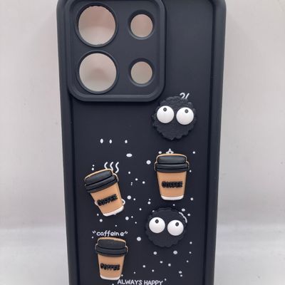 Чохол TPU Toys Case для Xiaomi Redmi Note 13 4G (Black / Always Happy) 00072866 Чехол