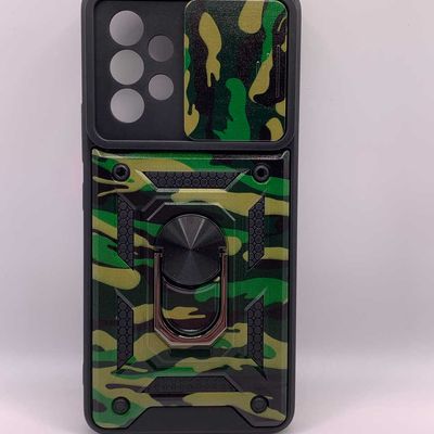 Ударопрочный чехол Camshield Serge Ring Camo для Samsung Galaxy A53 5G (Зеленый / Army Green) 54673 54673 54673 54673* Чехол
