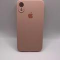Чохол Silicone Case Square Full Camera Protective (AA) для Apple iPhone XR (6.1) (Рожевий / Pink Sand) 40233 40233 Чехол
