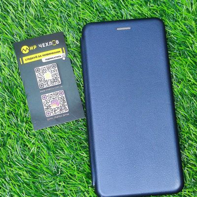 Шкіряний чохол (книжка) Classy для Xiaomi Redmi Note 11 Pro 4G/5G / 12 Pro 4G (Темно-синій) 54142 Чехол