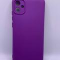 Чохол Silicone Cover Lakshmi Full Camera (A) для Samsung Galaxy A04e (Фіолетовий / Purple) 59073 Чехол