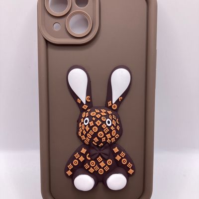 Чохол Pretty Things Case iPhone 14 (brown/rabbit) 54857 54857* 54857 Чехол
