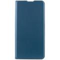 Шкіряний чохол книжка GETMAN Elegant (PU) для Xiaomi Redmi Note 10 Pro / 10 Pro Max (Синій) 64168 64168* Чехол