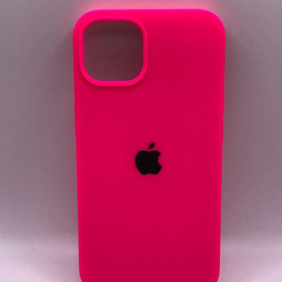Чохол Silicone Case Full Protective (AA) для Apple iPhone 13 (6.1) (Рожевий / Barbie pink) 49838 00049838* Чехол