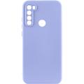 Чохол TPU GETMAN Liquid Silk Full Camera для Xiaomi Redmi Note 8T (Бузковий / Dasheen) 73805 Чехол