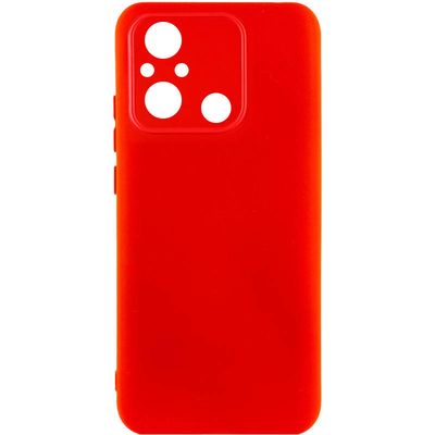 Чохол Silicone Cover Lakshmi Full Camera (A) для Xiaomi Redmi 12C (Червоний / Red) 63852 Чехол