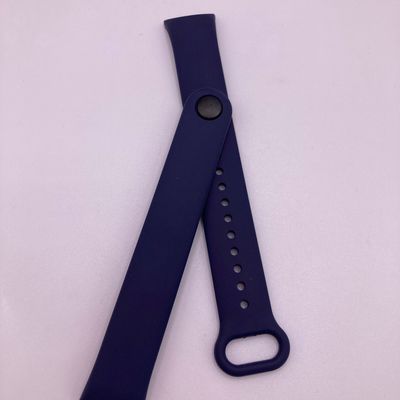 Силіконовий ремінець для Xiaomi Mi Band 8/9/10 (Темно-синій / Midnight blue) 00065484 Ремешок