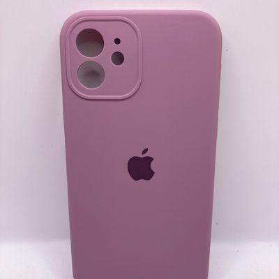 Чохол Silicone Case Full Camera Protective (AA) для Apple iPhone 12 (6.1) (Ліловий / Lilac Pride) 00042250 Чехол