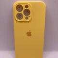 Чохол Silicone Case Full Camera Protective (AA) для Apple iPhone 15 Pro Max (6.7) (Жовтий / Yellow) 66393 66393* Чехол