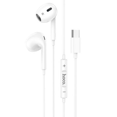 Навушники  M101 Crystal With Microphone (Type-C) (white) 42686 Hoco