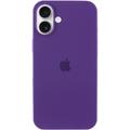 Чохол Silicone Case Full Protective (AA) для Apple iPhone 16 Pro (6.3) (Темно-синій / Midnight blue) 00072977 00072977* Чехол