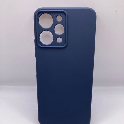 Чохол Silicone Cover Lakshmi Full Camera (A) для Xiaomi Redmi 12 (Синій / Midnight Blue) 64971 Чехол