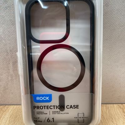 Rock Guard Series TPU Case with Magsafe — iPhone 15 Pro Titanium Black Titanium Black Titanium Black