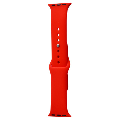 Силіконовий ремінець для Apple Watch Sport Band 42 / 44 / 45 / 49 (S/M & M/L) 3pcs (Червоний / Red) 34825 34825 Китай