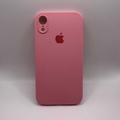 Чохол Silicone Case Square Full Camera Protective (AA) для Apple iPhone XR (6.1) (Рожевий / Light pink) 40233* 40233 Чехол