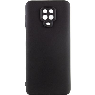 Чохол Silicone Cover Lakshmi Full Camera (AAA) для Xiaomi Redmi Note 9s / Note 9 Pro /Note 9 Pro Max (Чорний / Black) 67012 67012* Чехол