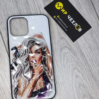 TPU+PC чохол Prisma Ladies для Apple iPhone 12 Pro Max (6.7) (Purple) 40439  40439 * 40439* 40439 Чехол
