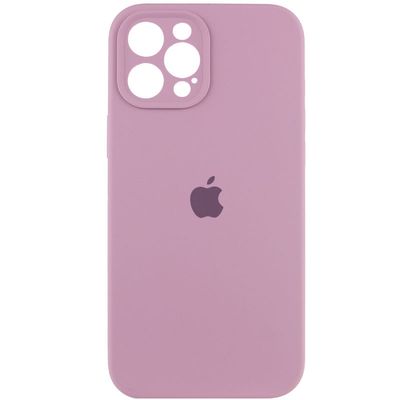 Чохол Silicone Case Full Camera Protective (AA) для Apple iPhone 12 Pro Max (6.7) (Ліловий / Lilac Pride)* Чехол