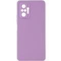Силіконовий чохол Candy Full Camera для Xiaomi Redmi Note 10 Pro / 10 Pro Max (Бузковий / Dasheen) 48031 Чехол