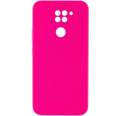 Чохол Silicone Cover Lakshmi Full Camera (AAA) для Xiaomi Redmi Note 9 / Redmi 10X (Рожевий / Pink Sand) 67011 67011* Чехол