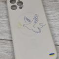 Чохол WAVE Ukraine Edition Case with MagSafe iPhone 12 Pro (dove of peace) 36776