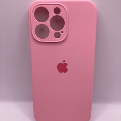 Чохол Silicone Case Full Camera Protective (AA) для Apple iPhone 15 Pro Max (6.7) (Рожевий / Light pink) 66393 66393* Чехол