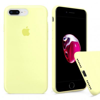 Чохол IPhone  7 Plus / 8Plus silicon case Full cover Mellow yellow Китай